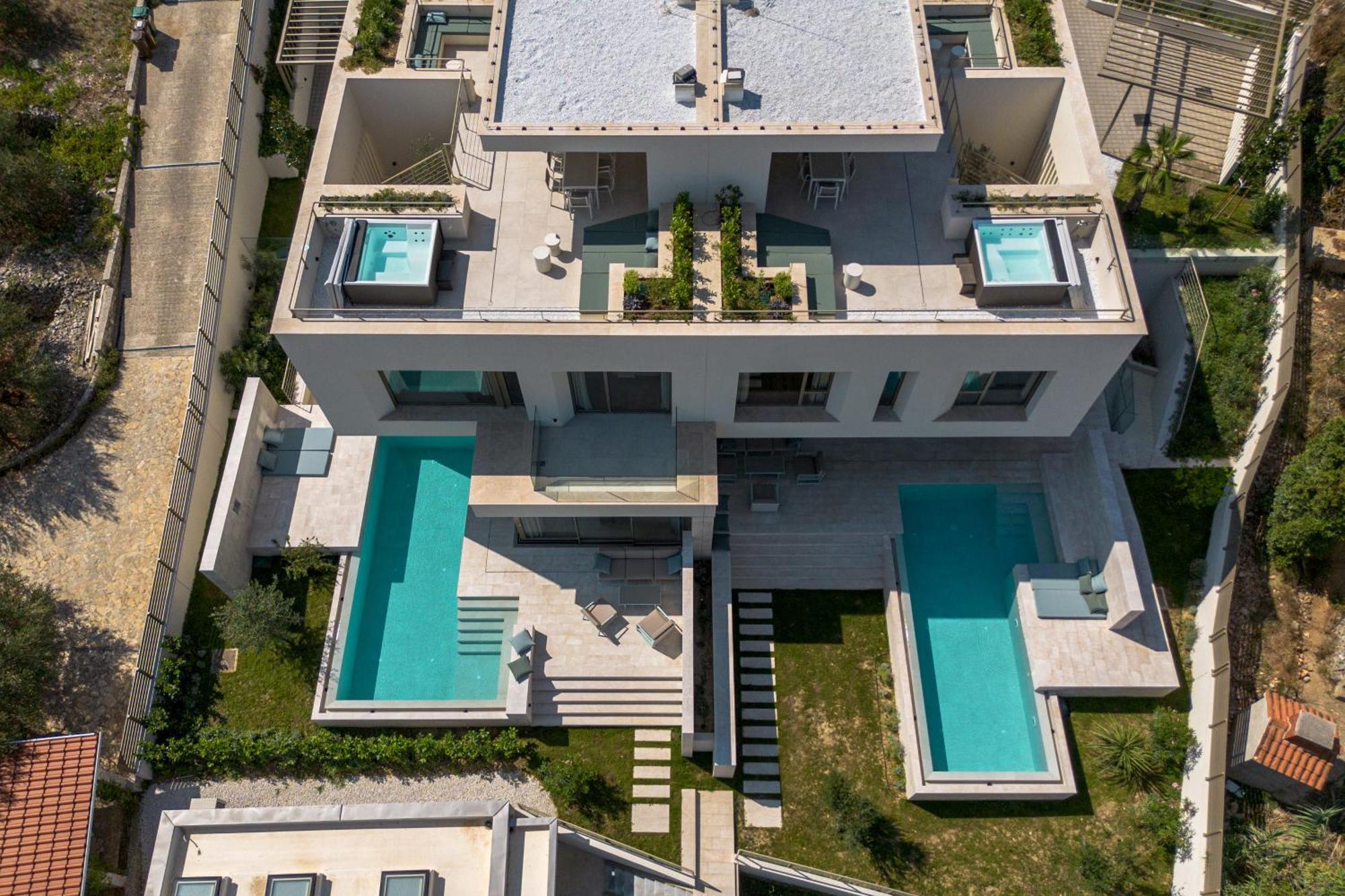 Acadia Beach Villas & Apartments Слатине Екстериор снимка