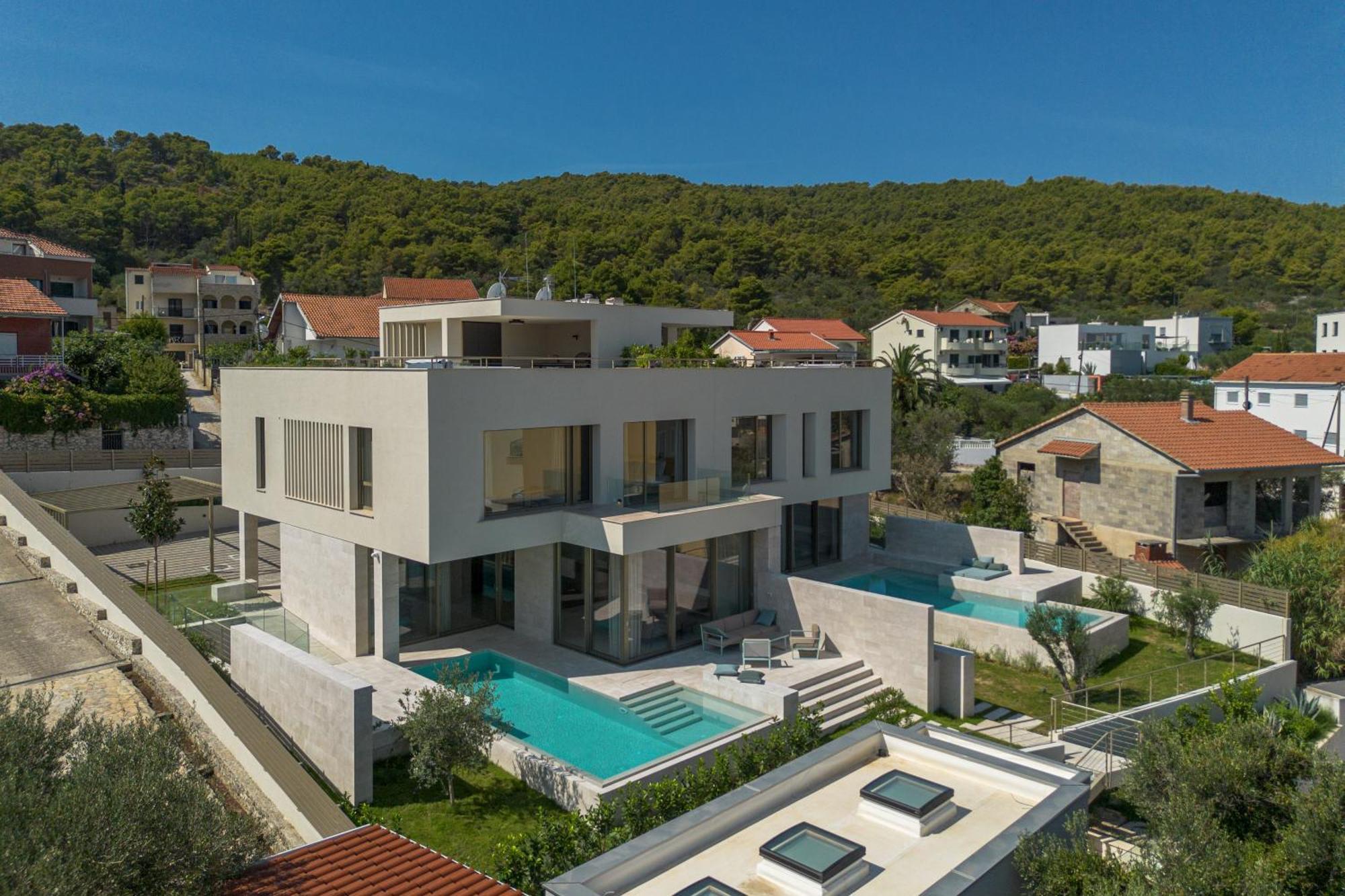 Acadia Beach Villas & Apartments Слатине Екстериор снимка