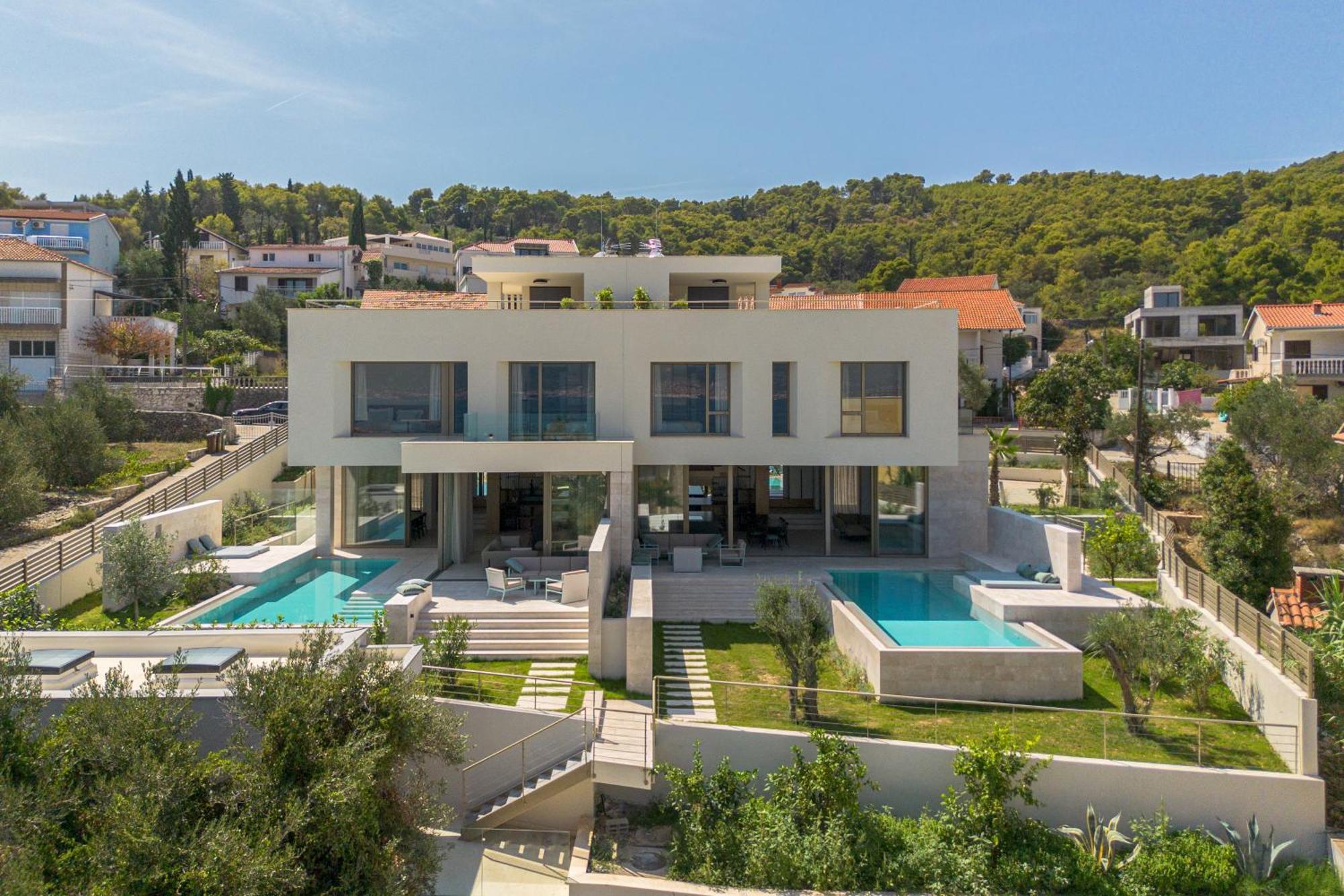 Acadia Beach Villas & Apartments Слатине Екстериор снимка